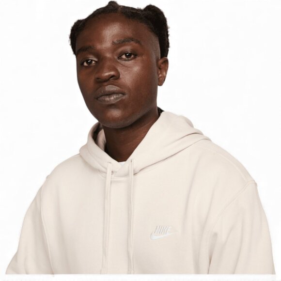 Nike Club Fleece 2 Piece Sweatsuit Men's Ivory Tracksuit Outfit Gift Set NWT - Picture 4 of 13